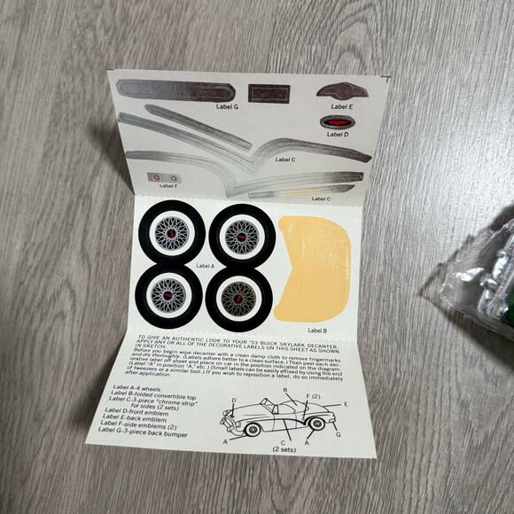 Vintage Avon 1953 Buick Skylark Clint After Shave - Picture 9 of 11